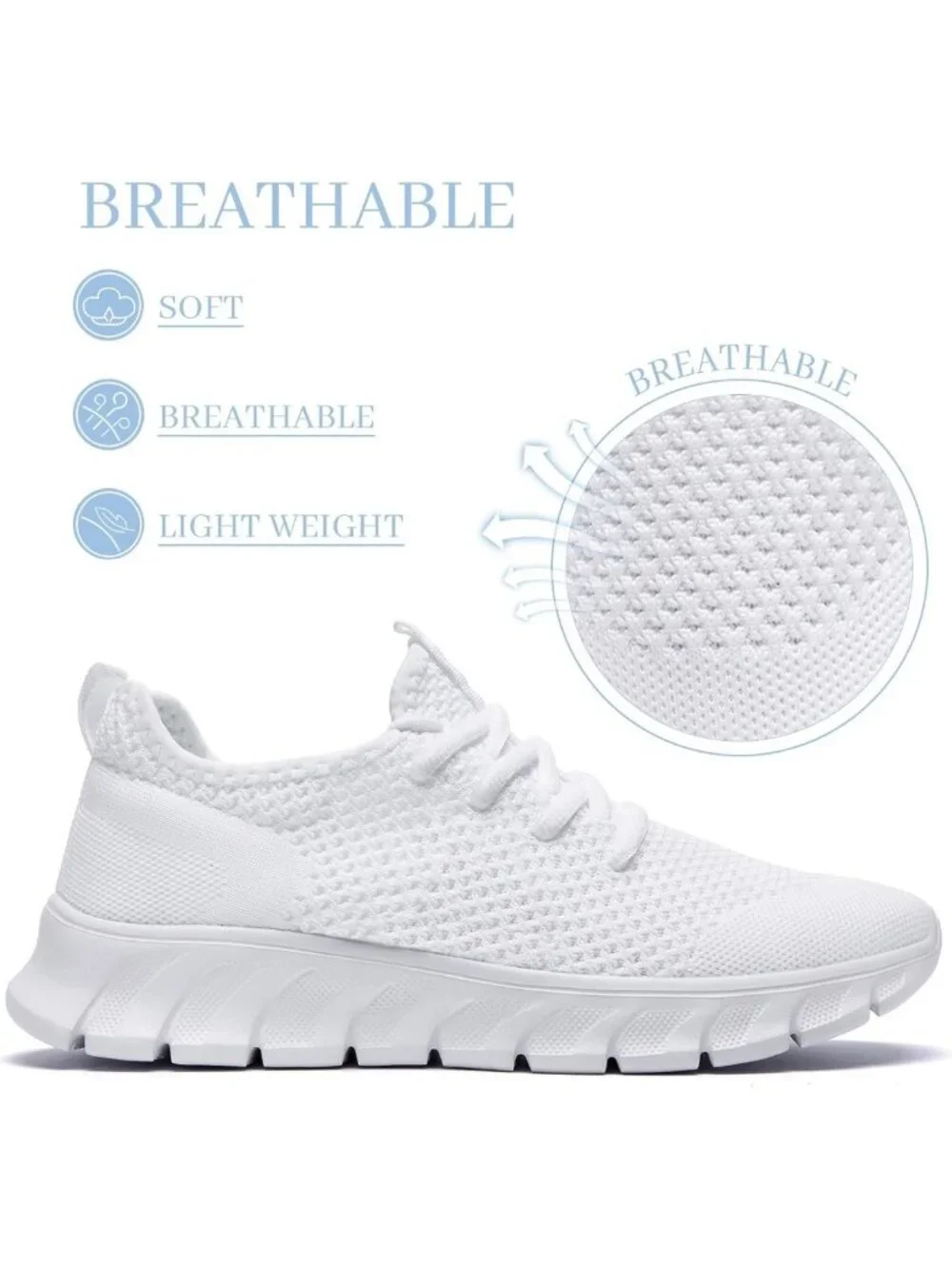 Men's & Women's Slip-On Sports Sneakers for Running, Tennis, Gym & Walking